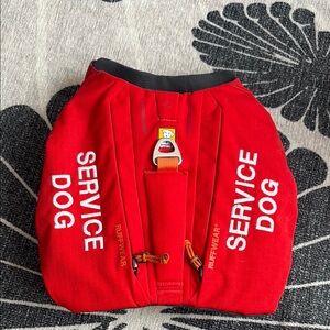 RuffWear XS Switchbak Red Service Dog Harness